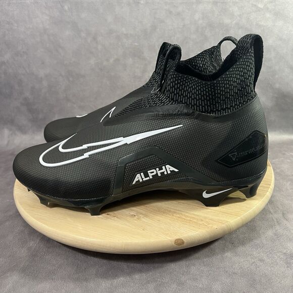 Nike Alpha Menace Elite 3 Flyknit Black Football Cleats Shoes Mens 13 CT6648-010 main image 8